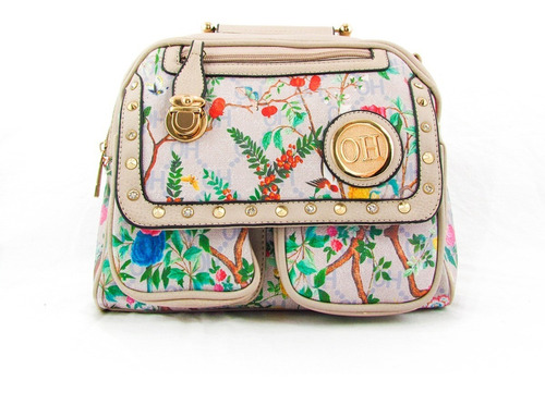 Cartera Bolso Bandolera De Flores Oh