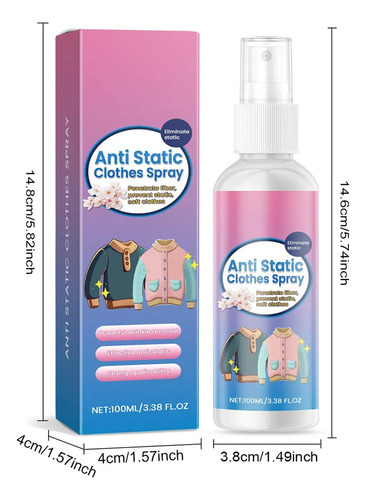 Aerosol Antiestático Para Ropa, Aerosol Antiestático, Protec