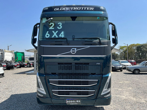 Volvo Fh 540 Cab. Globetrotter 6x4 2023 Verde Pac Ec Traçado