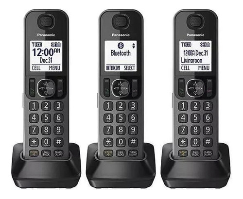 Teléfono Inalámbrico Panasonic Kx-tg153c 3 Extensiones