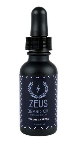 Zeus Aceite De Barba Para Hombres, Aceite Acondicionador De