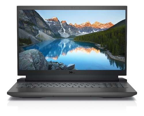 Laptop gamer  Dell Gaming Laptop G15 negra 15.6", Intel Core i5 12500H  16GB de RAM 512GB SSD, NVIDIA GeForce RTX 3050 120 Hz 1920x1080px Linux