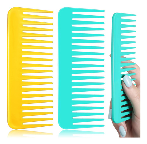 Large Hair Detangling Comb Wide Tooth Comb For Curly Hair Ah