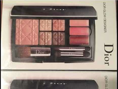 Dior Set Maquillaje Sombras Gloss Rubor Brochas Travel Size | Envío gratis