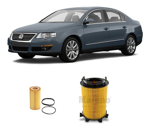 Kit Filtros Para Volkswagen Passat 2.0 Fsi 16v 150cv