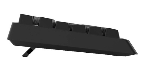 Imagen 2 de 6 de Teclado gamer Ajazz STK090 QWERTY inglés US color negro con luz RGB