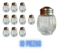 Comprar Set 10 Saleros Barrilito De Vidrio Fiesta