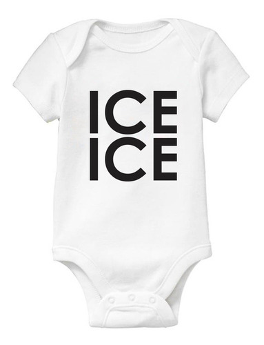 Pañalero Bebé Con Diseño Ice Ice Baby