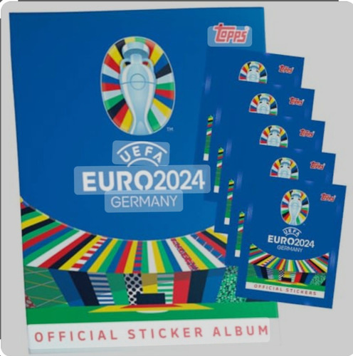 Álbum Euro2024 Topps Eurocopa