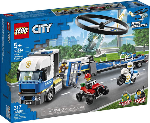 Lego, City; Camion Transporte De Policia
