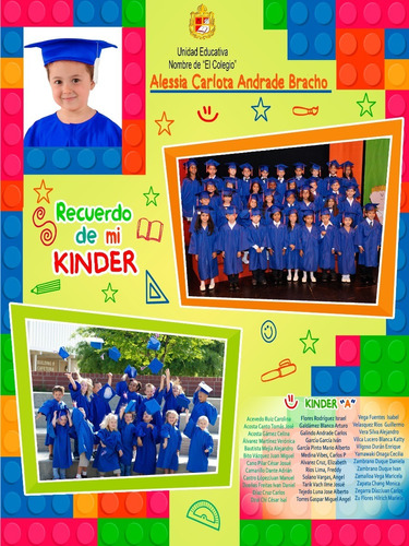 Plantillas Diplomas Graduación Kinder