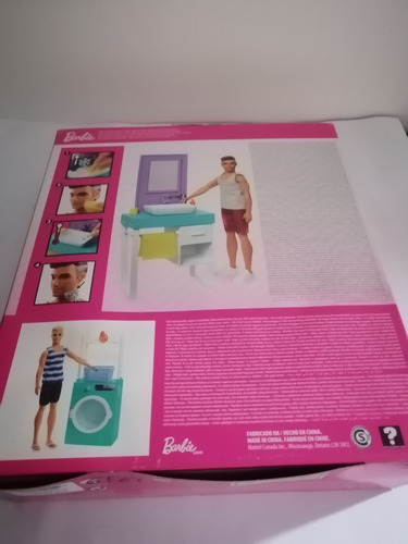 Barbie Ken Barba Mágica Original Mattel De Coleccion (Usado)
