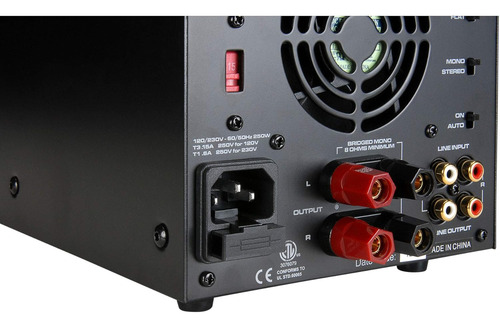 Amplificador De Potencia Dayton Audio Apa150 De 150 W