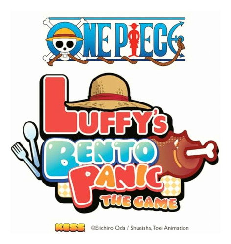 Kess One Piece: Luffy's Bento Panic Juego Para Jugadores De