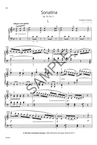 Piano Repertoire: Baroque & Classical, Level Five.