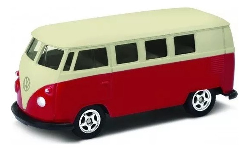 Volkswagen Combi T1 1:64 Color Rojo