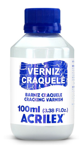 Verniz Craquele 100ml Acrilex