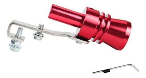 Universal Aluminum Turbo Sound Exhaust Muffler Pipe Whistle 