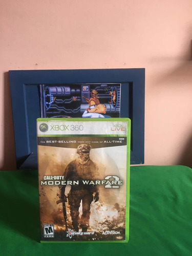 Xbox 360 Call Of Duty Modern Warfare 2 Somente A Capa