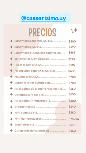 Servicio De Lunch Para Fiesta Y Eventos