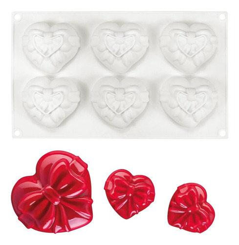 Moldes De Silicona Para Tartas Con Forma De Corazón En Forma