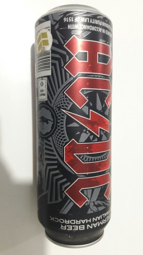 Lata Cerveja Ac/dc Original Lacrada Antiga! (Usado)