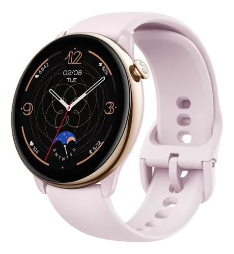 Smartwatch Amazfit Bip 5 Sport 1.91 caja pastel pink, malla rosa de  silicona y bisel de plástico