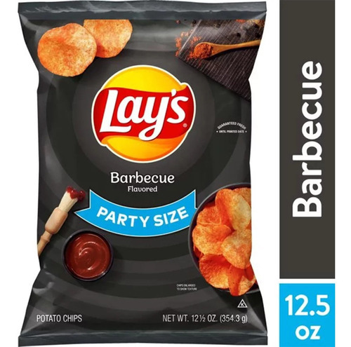 Sabritas Lays Barbecue Party Size 354.3g 3 Pack Msi