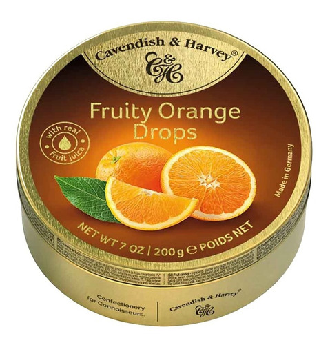 Caramelos Cavendish & Harvey Fruity Orange 200g Alemania 