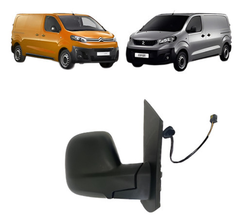 Retrovisor Expert Jumpy Elétrico 2018 19 20 21 22 A 2024 Di