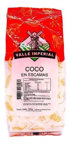 Coco En Escamas 100 Grs - Valle Imperial