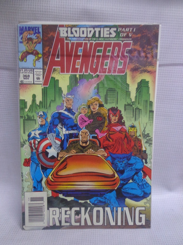 Avengers 368 Bloodties (1993) Marvel Comic En Ingles