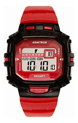 Armitron Reloj Armitron Sport Material Silicón Correa Color