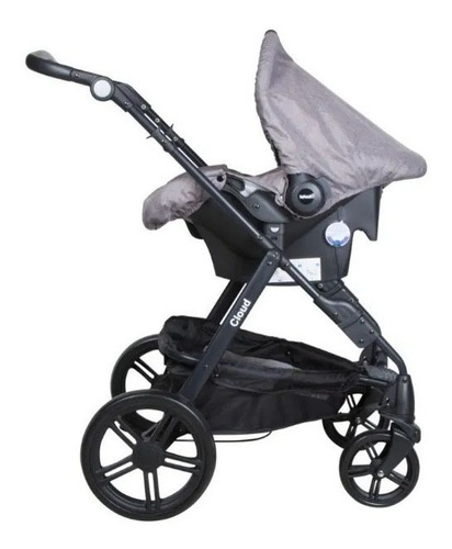 Imagen 5 de 10 de Cochecito Bebe Travel System Infanti Cloud Moises + Huevito
