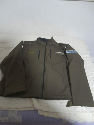 Campera Neoprene Impermeable De Gendarmeria