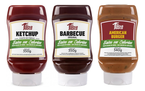 Kit Ketchup + Barbecue + American Burger - Mrs Taste