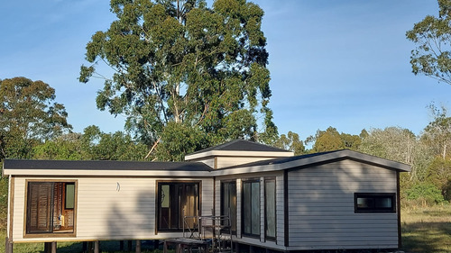 Cabañas Casas En Madera Decks Construcción Carpintero Piria.