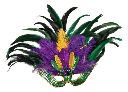 Máscara De Mascarada Para Mujer Y Hombre, Elegante Máscara