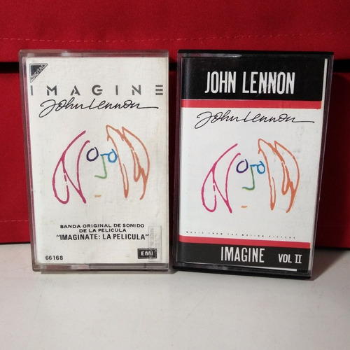 Beatles John Lennon Imagine Vol. 1 Y 2 Ed. Ar Y Uy Difusión