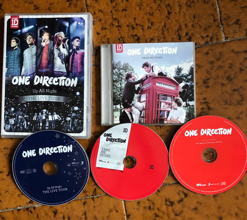 One Direction Cd Y Dvd Up All Nigh Y Cd Take Me Home