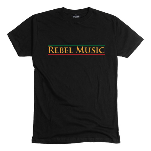 Remera Rebel Music Bob Marley Reggae Rasta Jamaica Talles