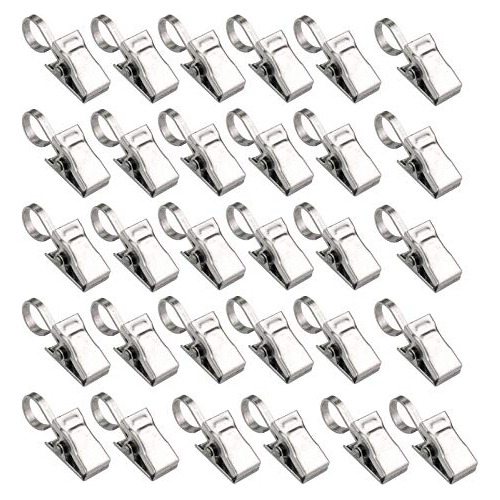 30pcs Clips De Metal De Acero Inoxidable Pesado Gancho ...