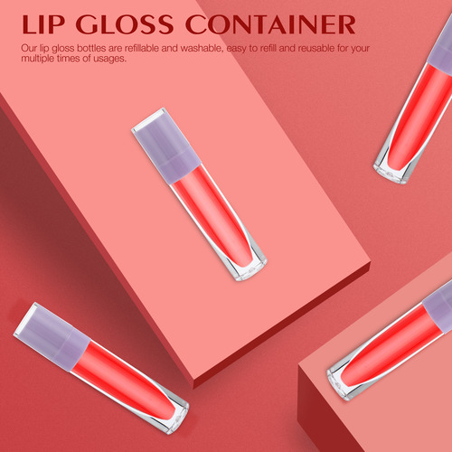 Envases De Bálsamo Labial, Tubo Vacío De Lápiz Labial, 10 Un