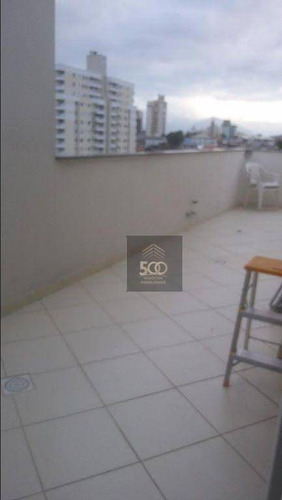 Imagem 8 de 20 de Cobertura À Venda, 127 M² Por R$ 532.000,00 - Barreiros - São José/sc - Co0051