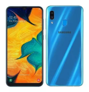 Usado: Samsung Galaxy A30 64gb Azul Bom - C.store