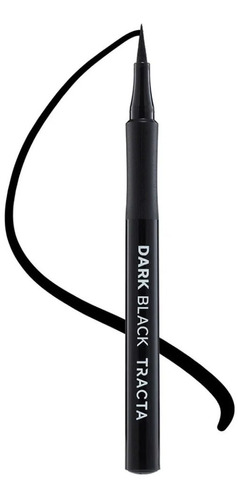 Caneta Delineadora Para Olhos Tracta Dark Black 1,2ml Efeito Mate