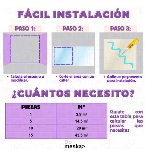Panel Espejo Bcc Placa Decorativa Flex 1.22x2.44 M Inmatmex