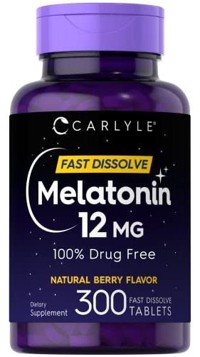 Carlyle Melatonina 12 Mg Disuelve Rápidamentewg