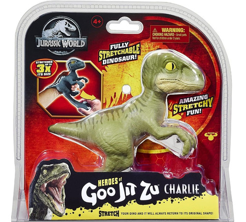 Dinosaurio Jurassuc World Heroes Goo Jit Zu Charlie