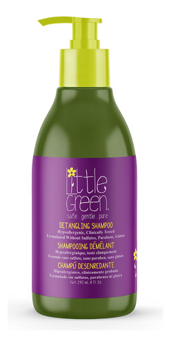 Little Green Champu Desenredante Para Ninos 8oz